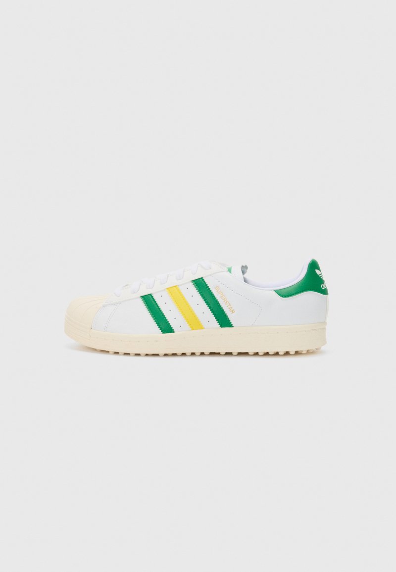 adidas superstar wit-groen-geel